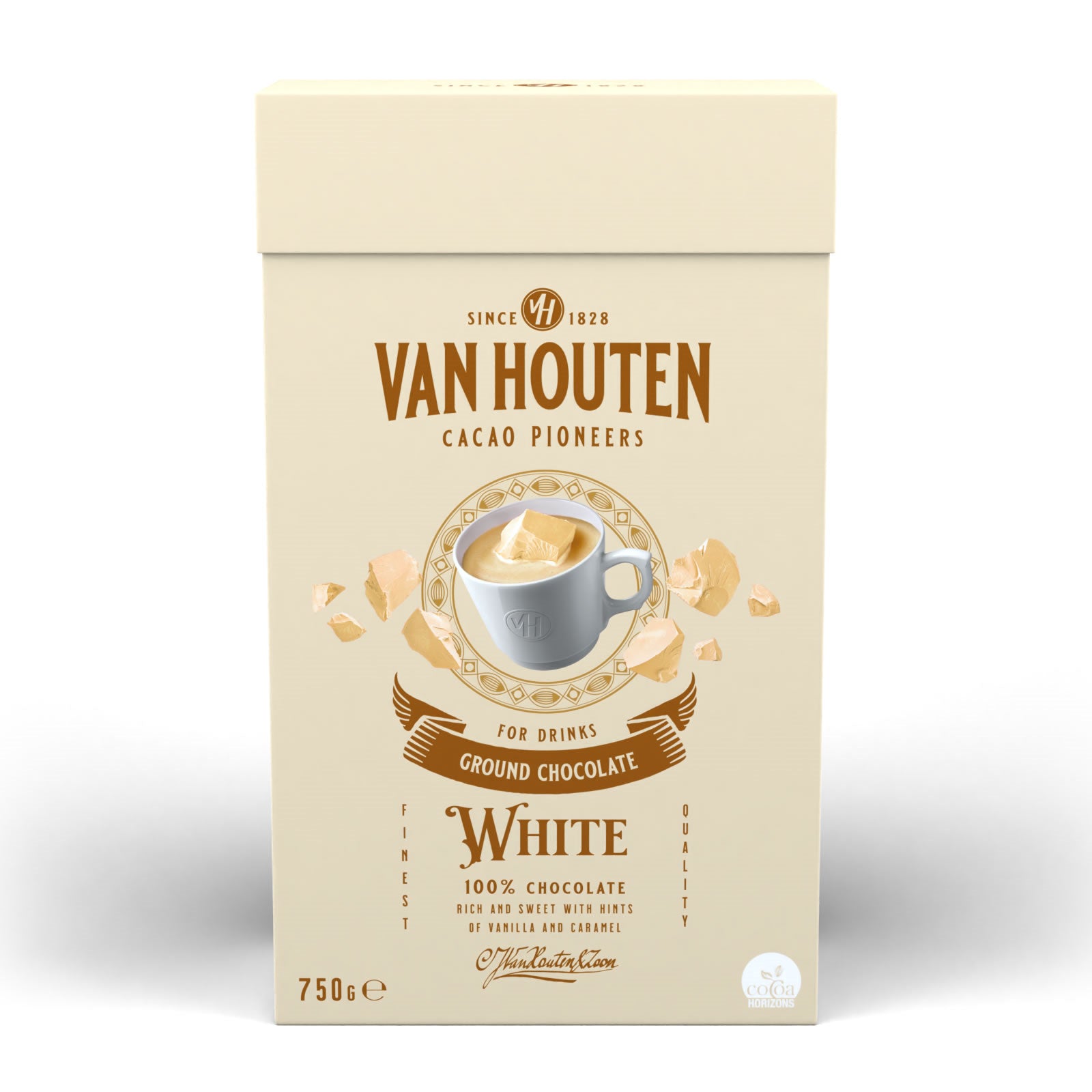 Van Houten; White Chocolate Drink Powder 750g