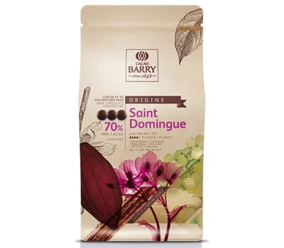 Cacao Barry Origin Dark Chocolate; Saint Domingue 1 Kg