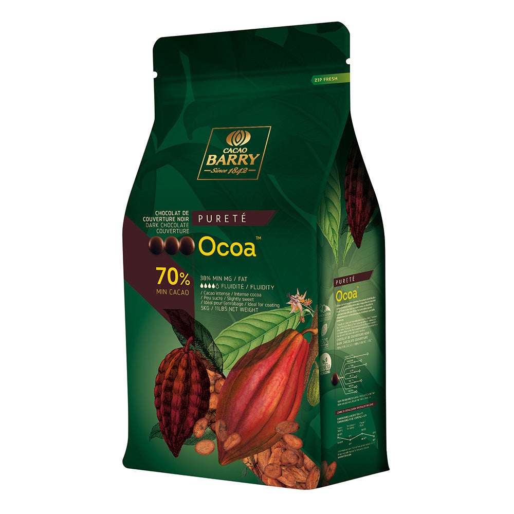 Cacao Barry Dark Chocolate; Ocoa 5 Kg