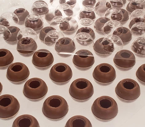 Truffle Shells; Milk Chocolate 504 Pieces